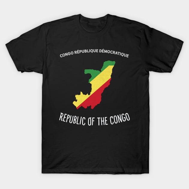 Republic Of The Congo T-Shirt by phenomad